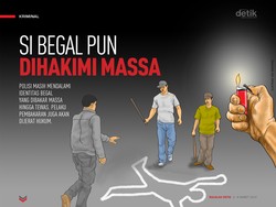 Si Begal Pun Dihakimi Massa