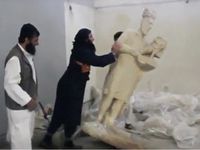 ISIS Hancurkan Patung-patung Kuno