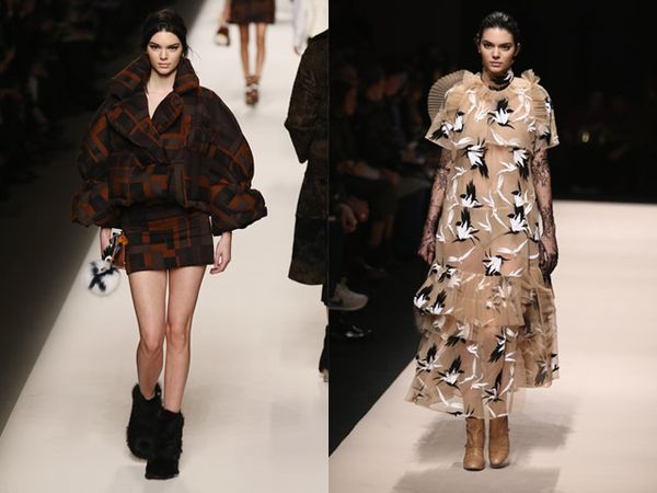 Kendall Jenner Curi Perhatian di Milan Fashion Week