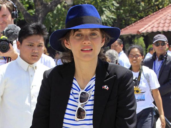 Marion Cotillard Kampanyekan Perubahan Iklim di Filipina