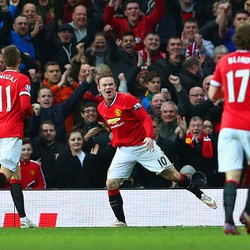 Rooney Dua Gol, MU Tundukkan 10 Pemain Sunderland 2-0