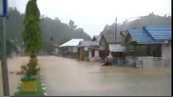 Banjir Landa Pesisir Selatan Sumbar