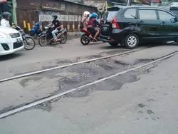 Jalan Rusak yang Membuat Motor Jambret Pasar Minggu Mogok Hingga Tertangkap