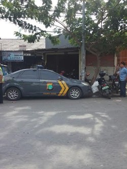 Polisi Razia Toko Onderdil di Lenteng Agung, Jaksel