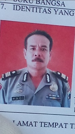 AKP Hadi Belum Juga Tertangkap, Polisi Minta Bantuan Warga