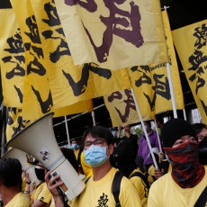 Demo Anti-China Berujung Bentrok, 36 Demonstran di Hong Kong Ditangkap