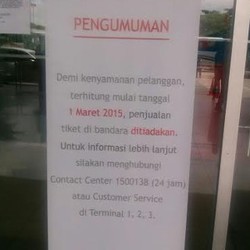 Menhub Jonan Larang Penjualan Tiket di Bandara, Begini Situasi Terminal 3 Soetta