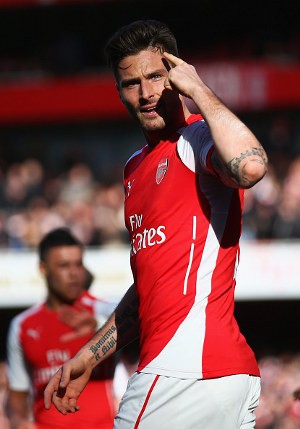 Respons Giroud Senangkan Wenger