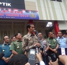 Presiden Jokowi Tekankan Pencegahan Terorisme ke TNI dan Polri