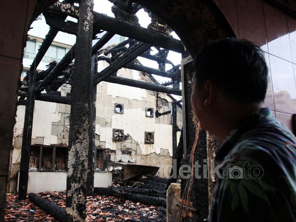 Vihara Dharma Bhakti Pasca Terbakar
