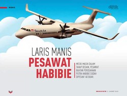 Laris Manis Pesawat Habibie