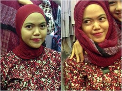Bergaya ala Indah Nada Puspita dengan Tutorial Hijab Ini