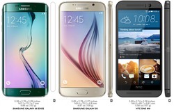 iPhone 6 vs Galaxy S6 vs One M9, Siapa Juaranya?