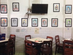 Jurnal Sampai Sketsa Bruce Lee, Karya Seni di Kedai Kopi Tak Kie