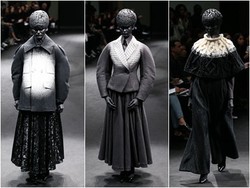 Foto: Inikah Peragaan Paling Menyeramkan di Paris Fashion Week?