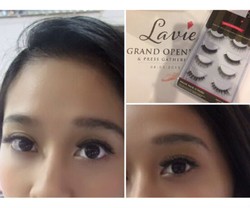Mencoba Bulu Mata Palsu Lavie Lash yang Terbuat dari Rambut Alami