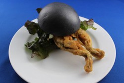 Ups! Ada Burger Katak Melompat di Yokohama, Jepang