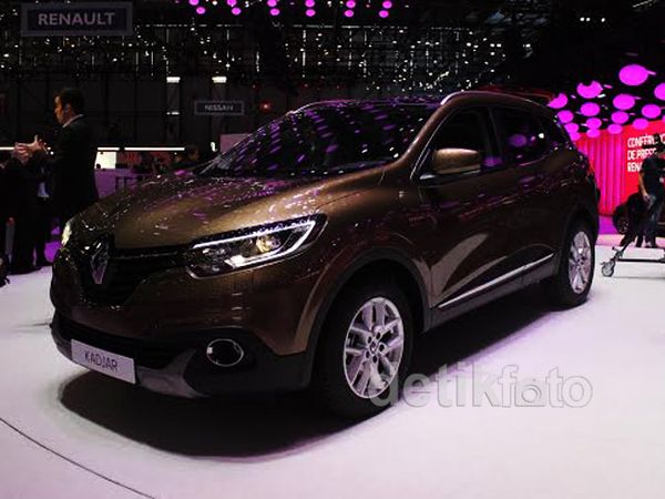Tampang Renault Kadjar yang Ciamik