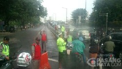 Ada Penggusuran Asrama di Pesing, Arus Lalin Dialihkan