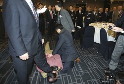 Kepala Diinjak, Begini Suasana Saat Penusuk Dubes AS di Korsel Dibekuk