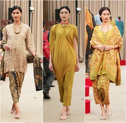 Lestarikan Budaya, Oscar Lawalata Desain Kebaya dengan Bordiran Tangan