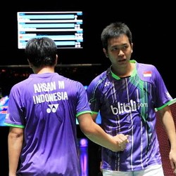 Hendra/Ahsan Minta Maaf Usai Kandas di Babak Kedua