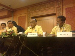 Ade Komarudin Cs Siap Mundur, Ical: Itu Asumsi Keyakinan Menang