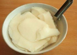 Slruup! Lembutnya Wedang Tahu Berkuah Jahe