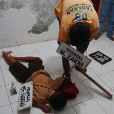 Pembunuh Bocah SD yang Dilakukan Pamannya Direkonstruksi