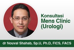 dr Nouval Shahab, Sp.U, Ph.D, FICS, FACS