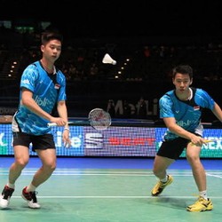 Gideon/Kevin Tembus Perempatfinal