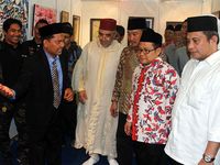 Imam Nahrawi dan Marwan Jafar Hadiri Pameran Kaligrafi