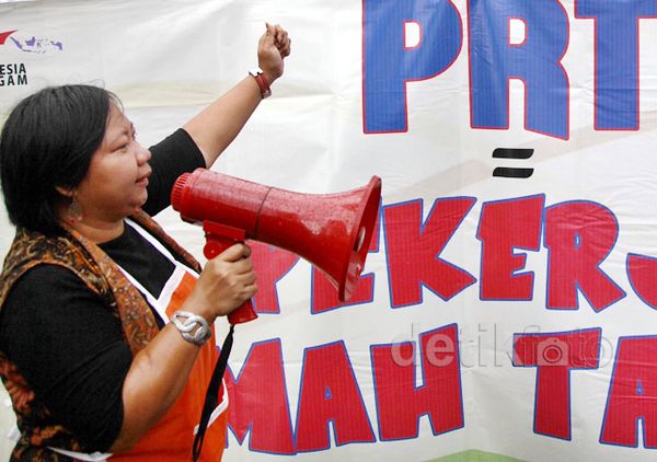 Aksi Desak RUU PRT Disahkan
