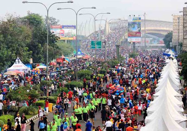 Semarak Perayaan HUT ke-18 Kota Bekasi
