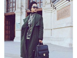 Foto: Tampil Stylish dengan Turban ala Blogger Inggris, Nusaiba Mohammad