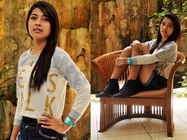 Ninih Penjual Getuk Bergaya dengan Hot Pants