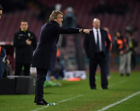 Mancini Puas Inter Imbangi Napoli