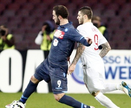 Napoli-Inter Berakhir Imbang 2-2