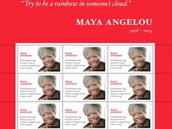 Penyair Maya Angelou Dikenang dalam Bentuk Prangko
