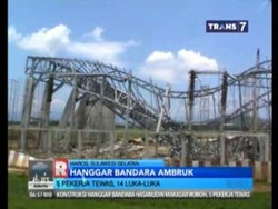 Lima Pekerja Tewas Tertimpa Hanggar Bandara yang Roboh