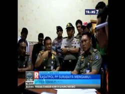 Kasatpol PP Surabaya Mengamuk