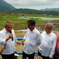 Di Sabang, Jokowi Tuntaskan Proyek Waduk yang Mangkrak 9 Tahun