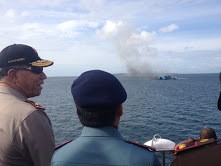 Terbukti Curi Ikan, 3 Kapal Filipina Diledakkan di Pulau Buaya Sorong