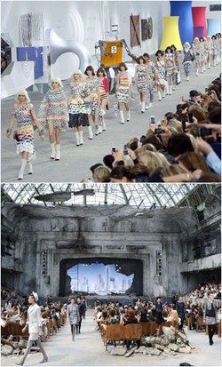 Foto: Tema Runway Fenomenal Chanel dari Masa ke Masa