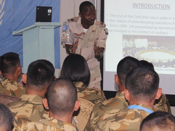 60 Prajurit TNI Ikuti Induction Training di Darfur