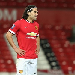 Main Buruk dan Gagal Bikin Gol di MU U-21, Falcao di Titik Nadir