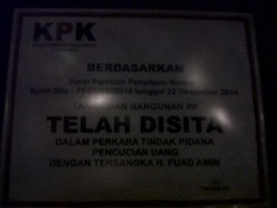 Rumah Mewah Milik Fuad Amin di Yogya Disita KPK