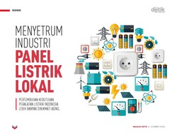 Menyetrum Industri Panel Listrik Lokal