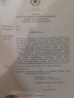 Jokowi Beri Grasi untuk Terpidana Mati Pembunuhan Sadis di Pekanbaru