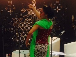 Sensualitas Srintil di Leipzig Book Fair